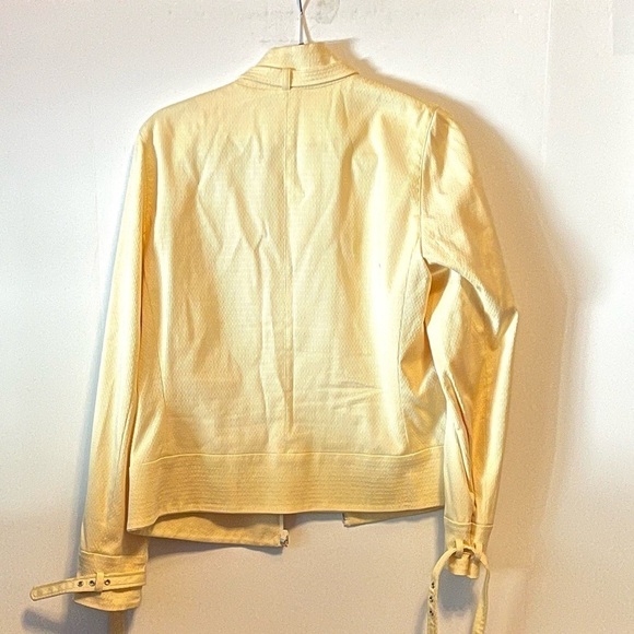 Light yellow zipper jacket - Picture 2 of 6